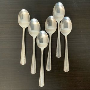 American Silver Co. Set of 6 Spoons